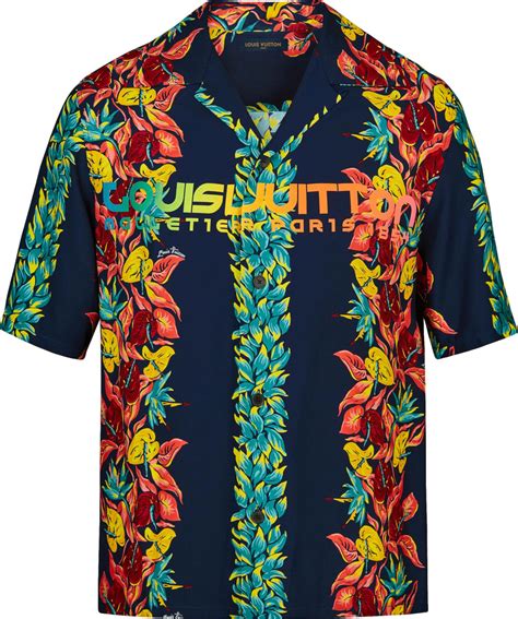 replica louis vuitton hawaiian shirt|louis vuitton cock fighting shirt.